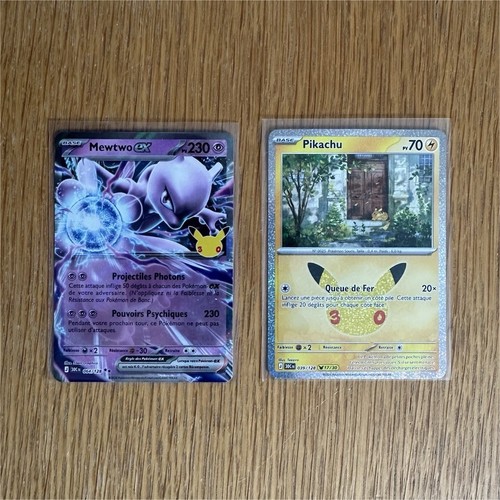 Lot cartes mewtwo ex - 2,