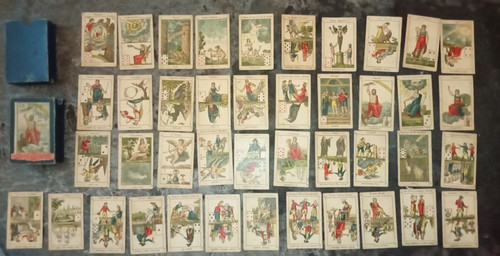 Ancien jeu cartes - ancien,