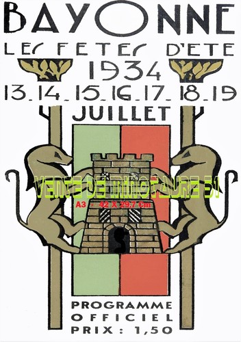 Fêtes bayonne 1934 a3 - 1934,