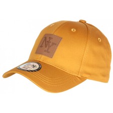 Casquette NY Jaune Ecusson