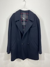Duffle-coat Bleu Marine Burberry 