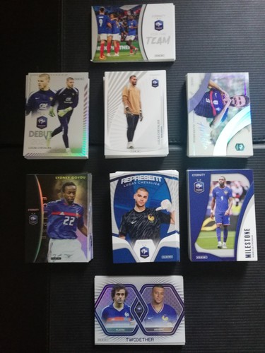 Panini eternity bleus full set - panini,