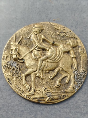 Médaille érotique âne - médaille,