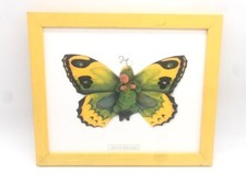 Cadre jaune papillon bébé Anne Geddes 28 X 23 cm