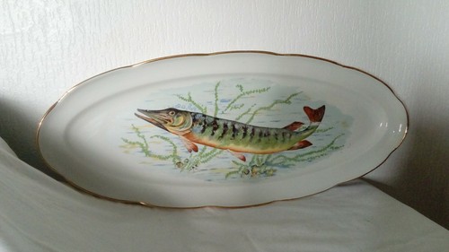 Grand plat poisson en - plat, a