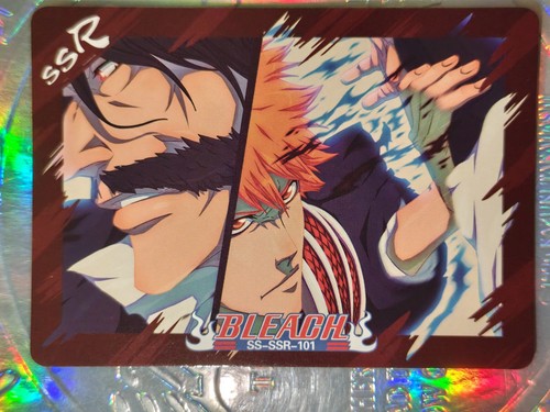 Card holo bleach ichigo rukia - bleach,