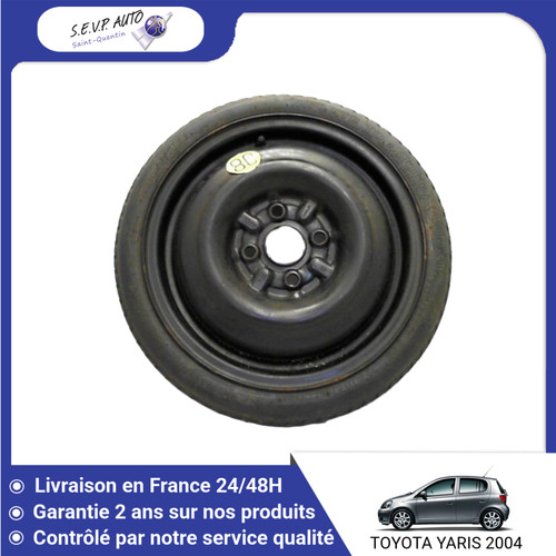 Roue secours toyota - roue,