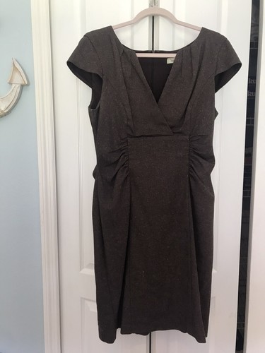 Dress barn brown - , sleeve