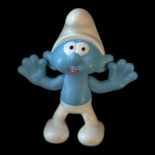 Figurine schtroumpf smurf mac - figurine,