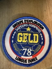 Ecusson Velcro Pompier