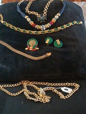 Lot De Bijoux Couture Années 90