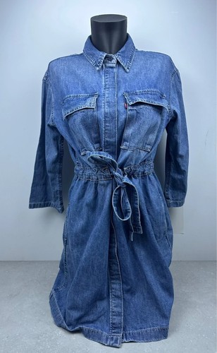 Robe jean levi bleu taille - bleu,
