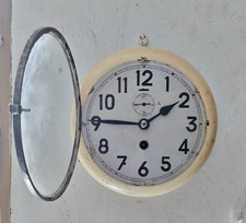 Ancienne Horloge de bateau navire Junghans W146 - Ship's clock