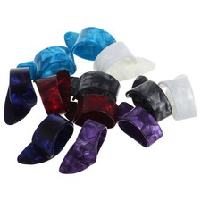  Plectres de doigts en cellulose pour guitare acoustique, Banjo, ukulélé, harpe