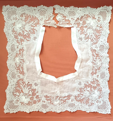 Rare ancien col - en, dentelle