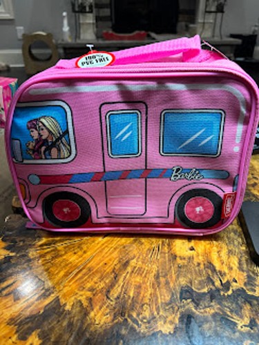 Thermos barbie pink bus - barbie,