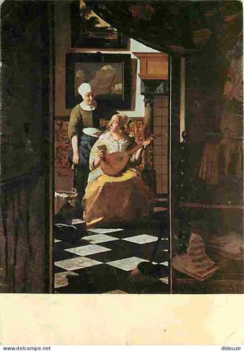 Carte postale art peinture - -,