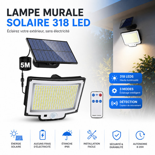Lampe solaire jardin - jardin, led