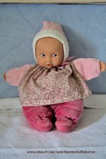 Doudou bébé poupée Baby Pouce COROLLE rose