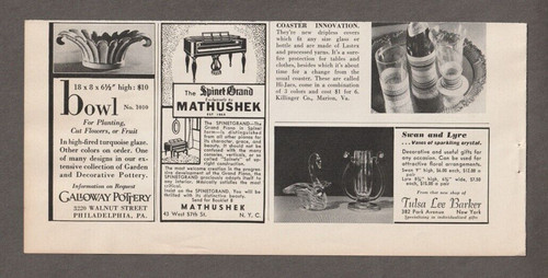 1938 mathushek piano magazine - mathushek,