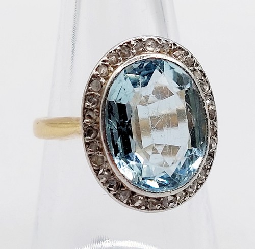 Bague pompadour antique - , or