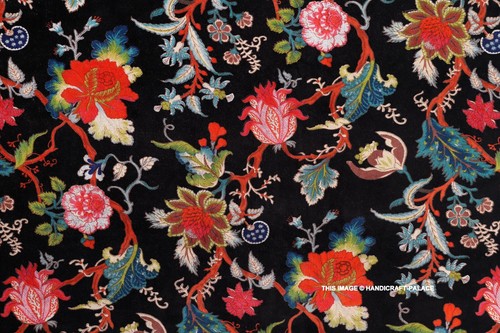 Fleur coton imprimé - 2.7m,