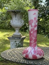 Cristallerie de Pantin & Vase En Pâte De Verre & Art Nouveau & École De Nancy