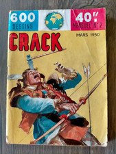 RARE bd CRACK n° 2 la valise