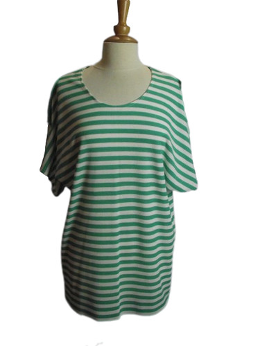 Robe rayures jersey - rayures, en