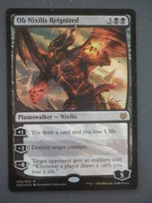 mtg magic Ob Nixilis Reignited FOIL ENGLISH Ob Nixilis ravivé duel decks