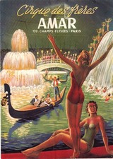 Cirque amar rare - cirque, programme