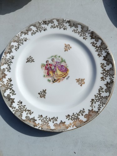 Limoges france assiette - j.r.s.,