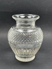 Ancien Grand Vase en Cristal