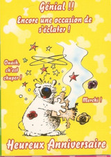 DUPA  carte postale BD  CUBITUS   état TOP Ed. Cartoon coll. 1998