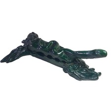 Mâche bouchon de pharmacie Serpent Caducée Cabinet de curiosités XIX ÉME Siècle 