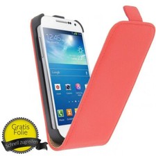 Coque De Téléphone Bumper Étui Pour Samsung Galaxy S4 Mini I9190 + Film Rouge