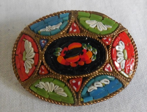 Ancienne broche micro - broche, en