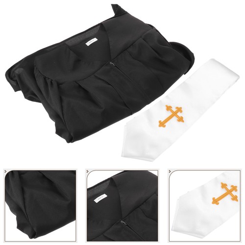 Ensemble robe prêtre - ensemble, de