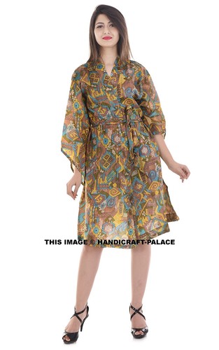 Robe soie vintage - robe, en