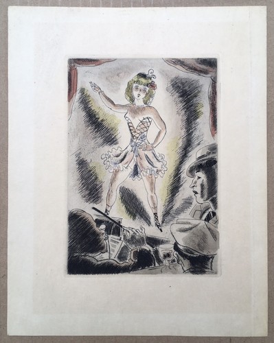 Gravure art déco andré - gravure,