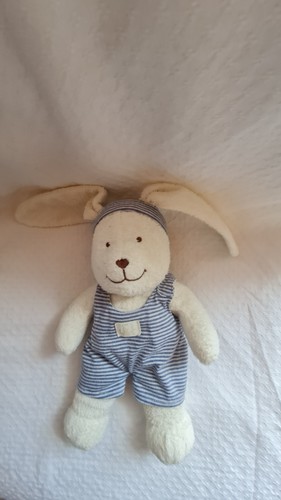 Doudou peluche lapin - peluche, blanc