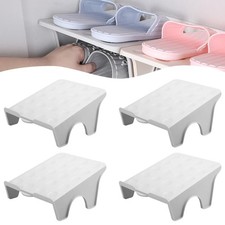 Support Chaussures Réglables, 4 Pièces Rangement Gain de Place, Chaussure Aju...