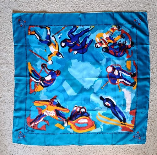 Grenoble 1968 foulard pierre - foulard,