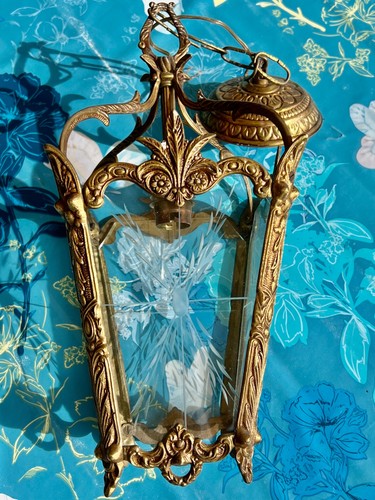 Ancien lustre lanterne - ancien,