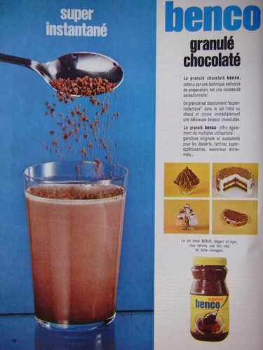 Publicité 1968 benco - benco, granulÉ