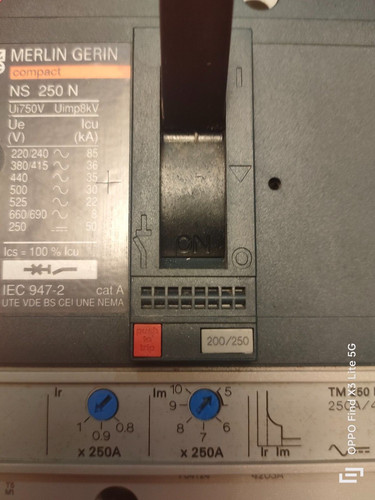 Disjoncteur compact merlin - disjoncteur,