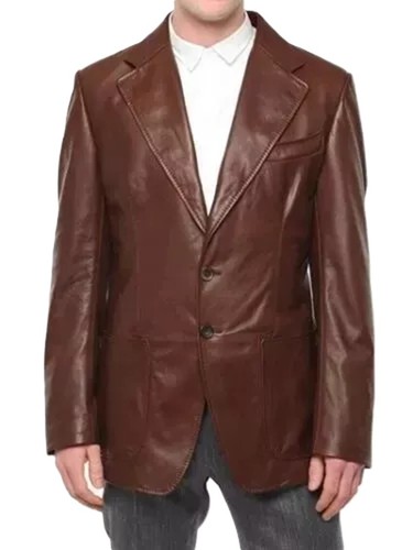 Blazer cuir agneau - en, d'agneau