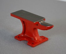 petite enclume miniature en fer pour orfèvre horloger etc vintage années 70