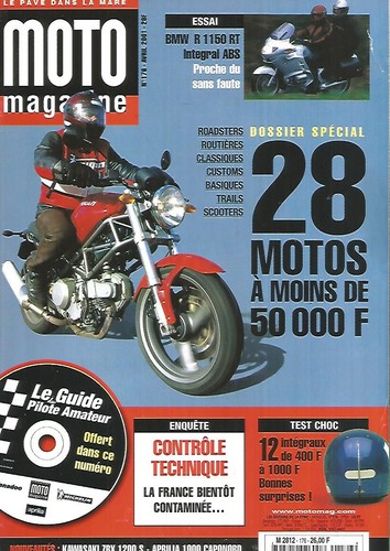 Moto magazine 176 bmw - magazine, n°176
