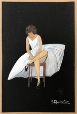 Dessin Original Art Déco